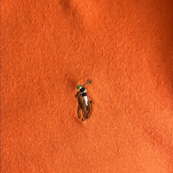 Polo by Ralph Lauren Orange and Blue White striped cotton Polos size 5 preppy - Picture 3 of 7
